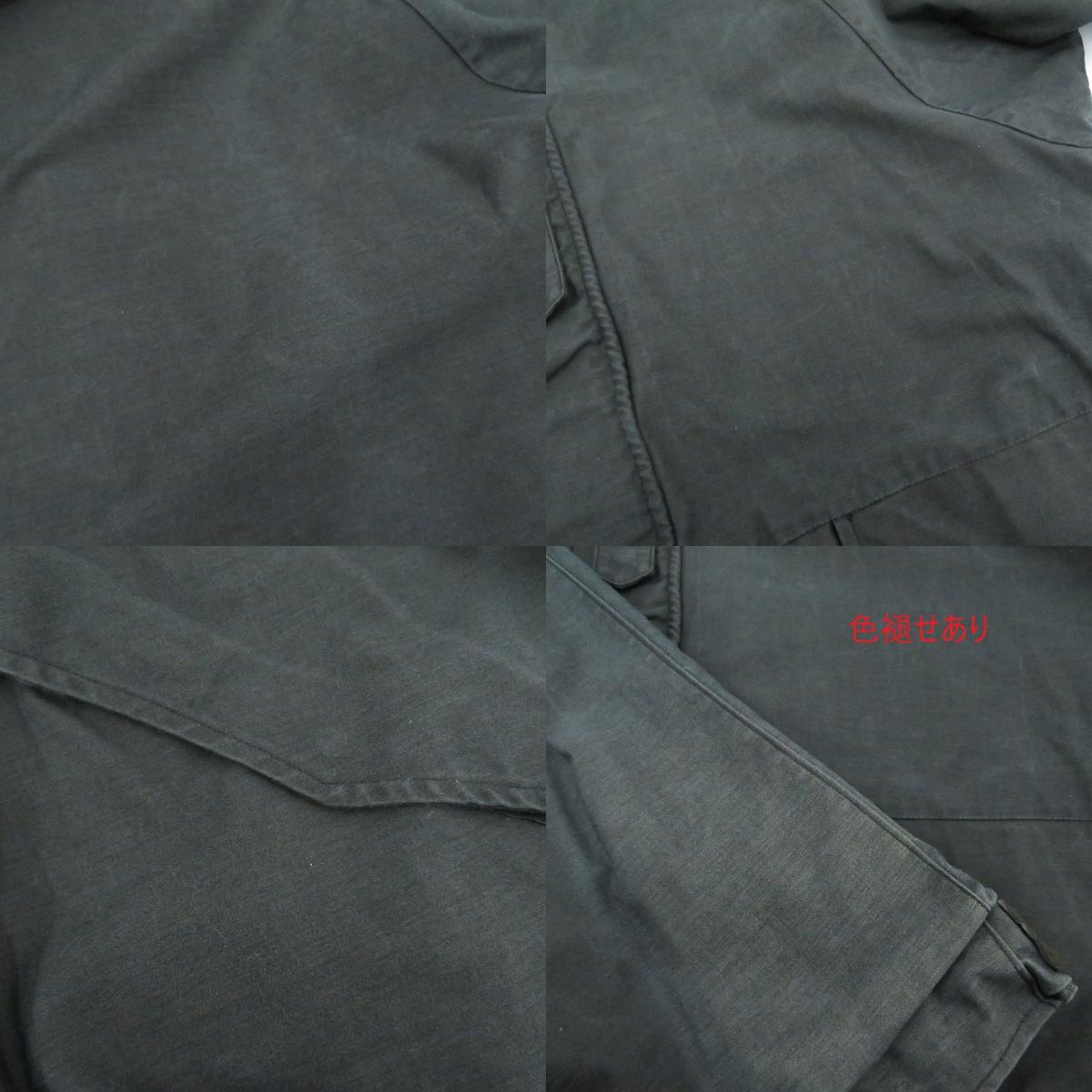 ALPHA | アルファ COLD WEATHER PARKA ミリタリージャケット 8415-01-228-1319 ブラック サイズ：L【瀬戸大橋店】