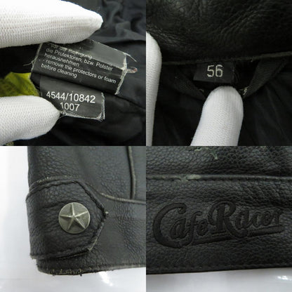 レザー Cafe Racer ブラック サイズ：56【瀬戸大橋店】