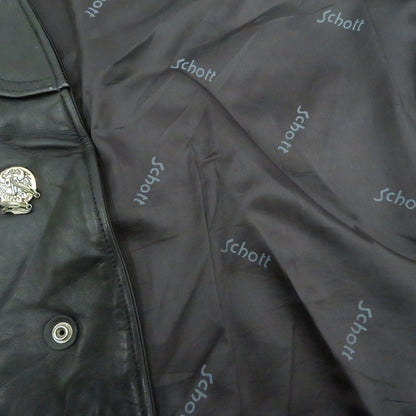 schott | ショット WESTERN ベスト 122V ブラック サイズ：XL【瀬戸大橋店】