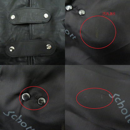 schott | ショット WESTERN ベスト 122V ブラック サイズ：XL【瀬戸大橋店】