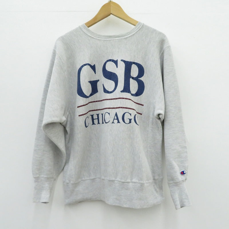 Champion | チャンピオン 刺繍ﾀｸﾞ USA製 スウェット グレー サイズ：L【瀬戸大橋店】