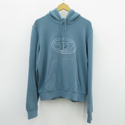 DIESEL | ディーゼル S-GINN-HOOD パーカー 0LEAC ブルー サイズ：M【瀬戸大橋店】