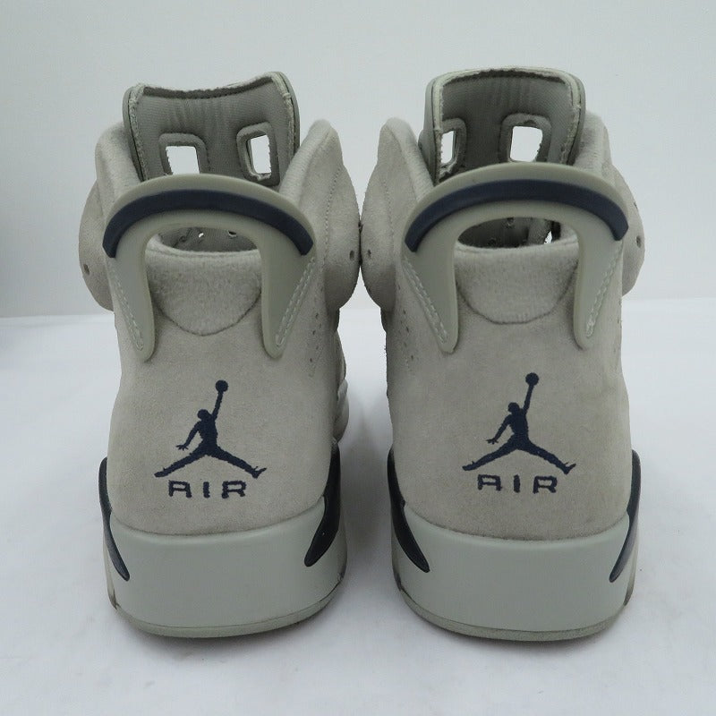 NIKE | ナイキ Air Jordan 6 'Magnet and College Navy' スニーカー CT8529-012 エアジョーダン グレー 27cm【瀬戸大橋店】