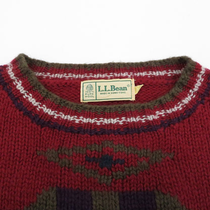 L.L.Bean | エルエルビーン ニット レッド サイズ：M【瀬戸大橋店】