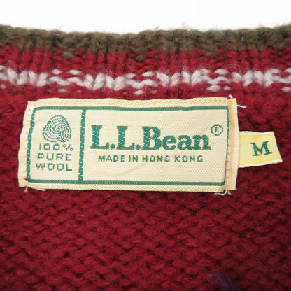 L.L.Bean | エルエルビーン ニット レッド サイズ：M【瀬戸大橋店】
