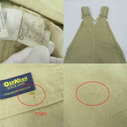 OSHKOSH | オシュコシュ オーバーオール ベージュ サイズ：28【瀬戸大橋店】