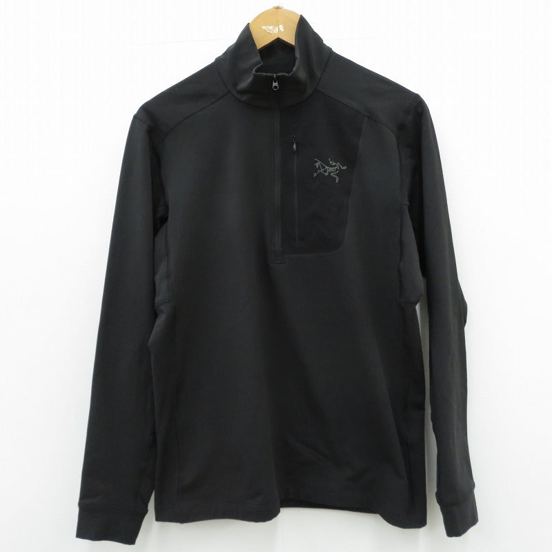 ARC'TERYX | アークテリクス RHO LT ZIP NECK MEN'S その他アウター ジャケット ブラック サイズ：S【瀬戸大橋店】