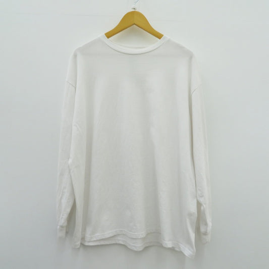 Graphpaper | グラフペーパー 長袖Ｔシャツ ホワイト【瀬戸大橋店】