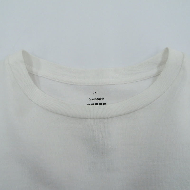 Graphpaper | グラフペーパー 長袖Ｔシャツ ホワイト【瀬戸大橋店】