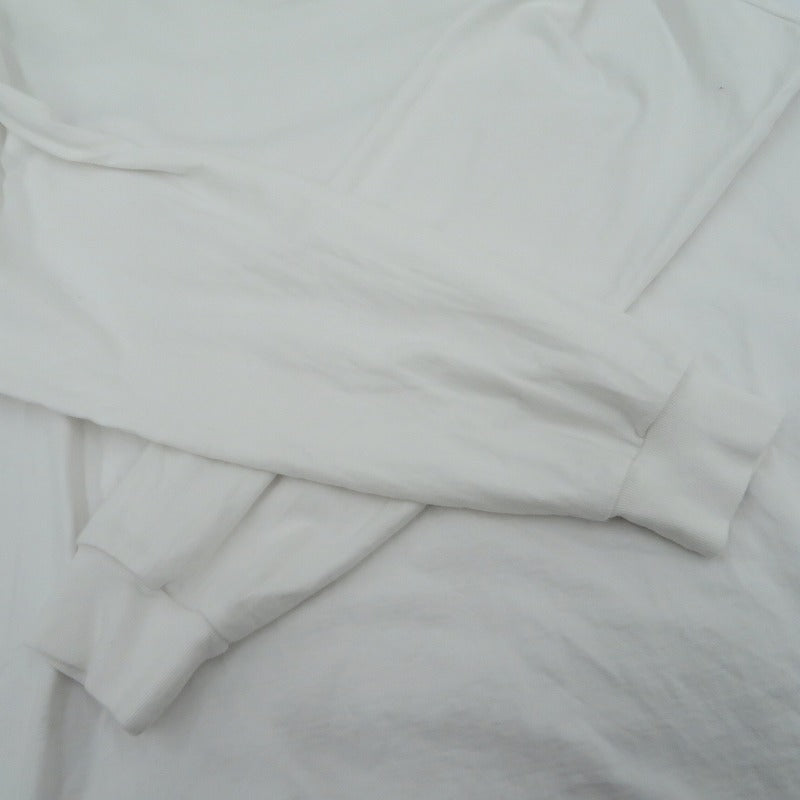 Graphpaper | グラフペーパー 長袖Ｔシャツ ホワイト【瀬戸大橋店】