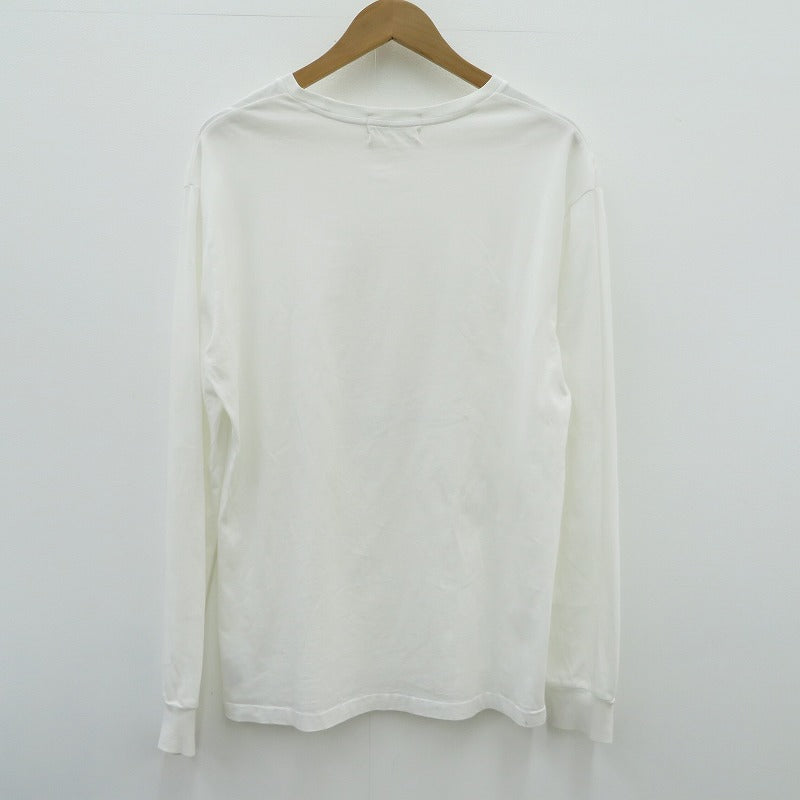 DENIM&SUPPLY(RALPH LAUREN) | デニムアンドサプライラルフローレン ﾎﾟﾛﾍﾞｱ 長袖Ｔシャツ ホワイト サイズ：M【瀬戸大橋店】