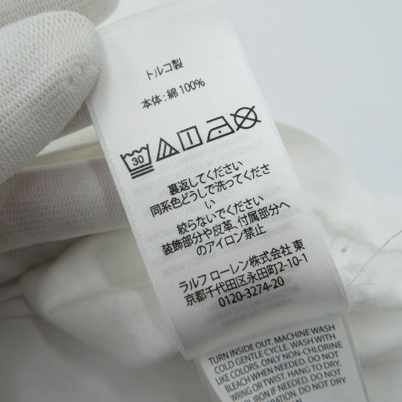 DENIM&SUPPLY(RALPH LAUREN) | デニムアンドサプライラルフローレン ﾎﾟﾛﾍﾞｱ 長袖Ｔシャツ ホワイト サイズ：M【瀬戸大橋店】