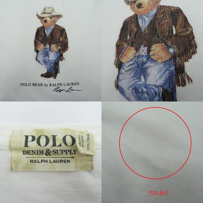 DENIM&SUPPLY(RALPH LAUREN) | デニムアンドサプライラルフローレン ﾎﾟﾛﾍﾞｱ 長袖Ｔシャツ ホワイト サイズ：M【瀬戸大橋店】