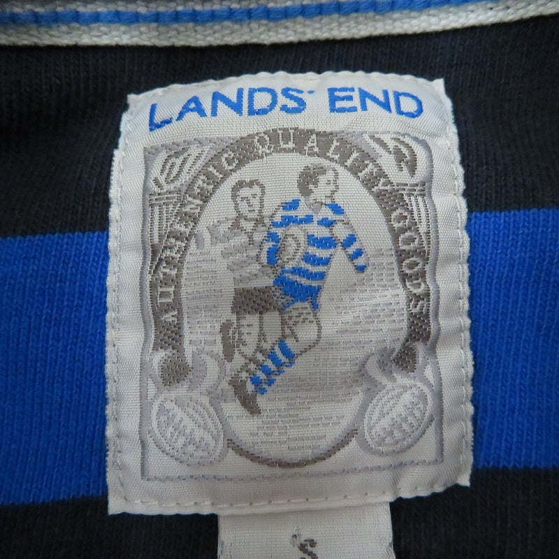 LAND'S END | ランズエンド ポロシャツ ラガーシャツ マルチカラー サイズ：S【瀬戸大橋店】