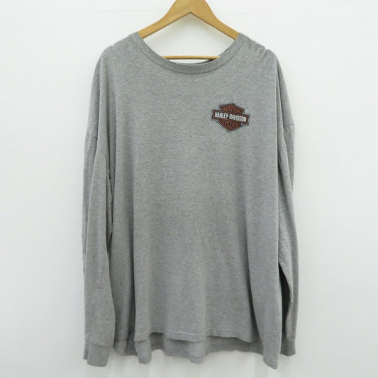 HARLEY-DAVIDSON | ハーレーダビットソン 長袖Ｔシャツ グレー【瀬戸大橋店】