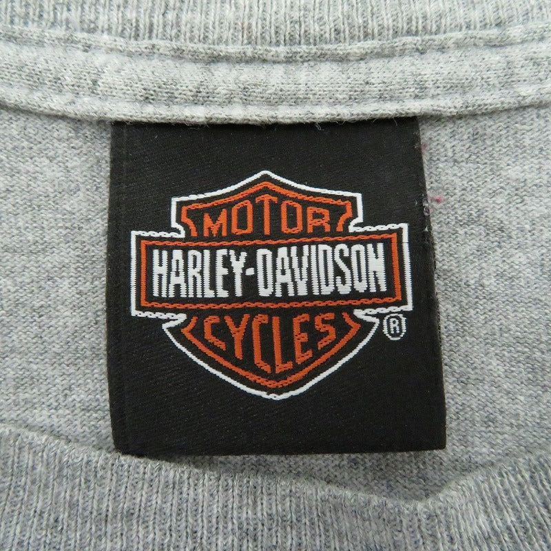 HARLEY-DAVIDSON | ハーレーダビットソン 長袖Ｔシャツ グレー【瀬戸大橋店】