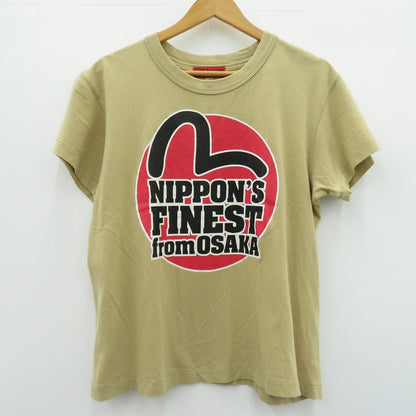 EVISU | エヴィス NIPPON'SFINEST fromOSAKA 半袖Ｔシャツ ベージュ サイズ：38【瀬戸大橋店】