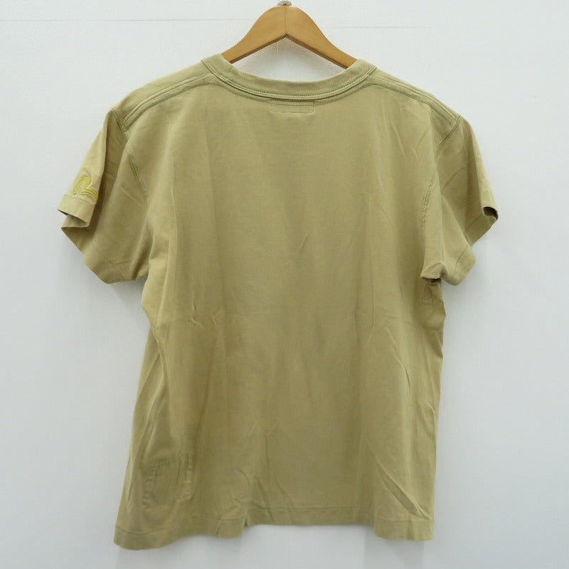 EVISU | エヴィス NIPPON'SFINEST fromOSAKA 半袖Ｔシャツ ベージュ サイズ：38【瀬戸大橋店】