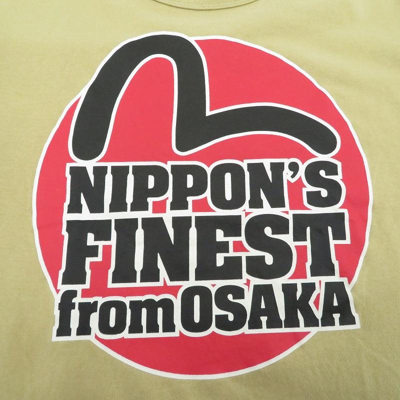 EVISU | エヴィス NIPPON'SFINEST fromOSAKA 半袖Ｔシャツ ベージュ サイズ：38【瀬戸大橋店】
