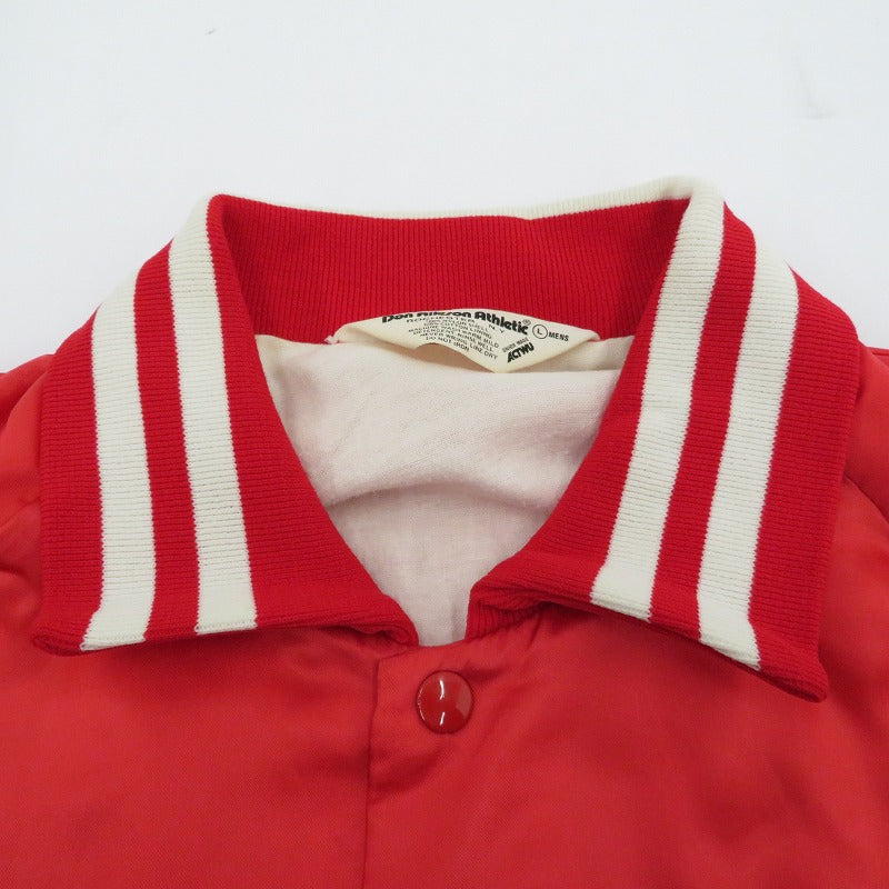 VINTAGE衣料 | ヴィンテージイリョウ Don Alleson Athletic スタジャン レッド サイズ：L【瀬戸大橋店】