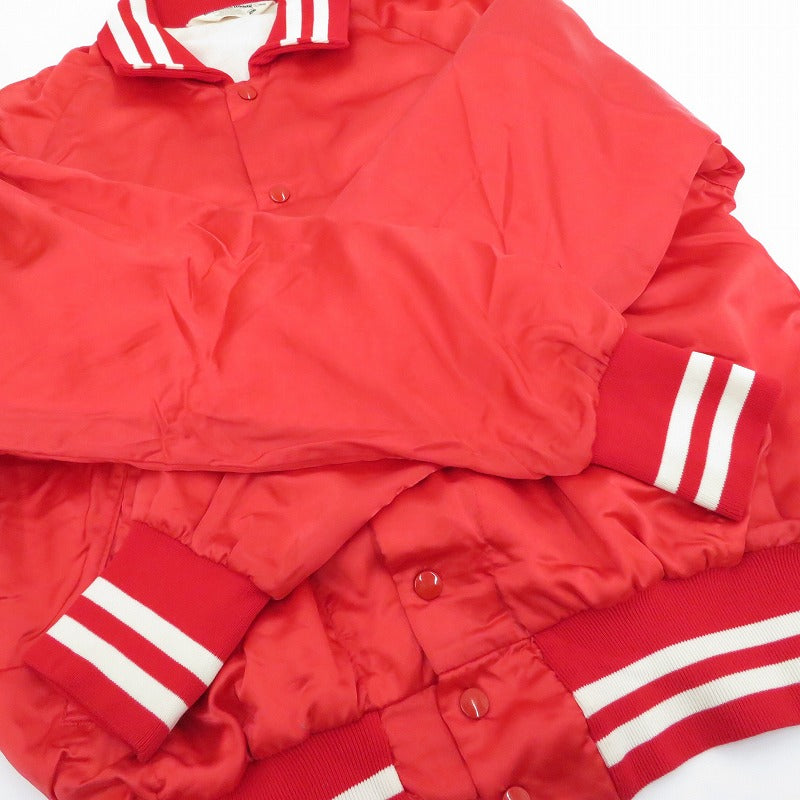 VINTAGE衣料 | ヴィンテージイリョウ Don Alleson Athletic スタジャン レッド サイズ：L【瀬戸大橋店】