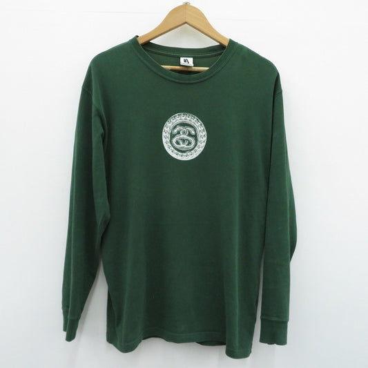 NIKE | ナイキ ×STUSSY 長袖Ｔシャツ グリーン サイズ：S【瀬戸大橋店】