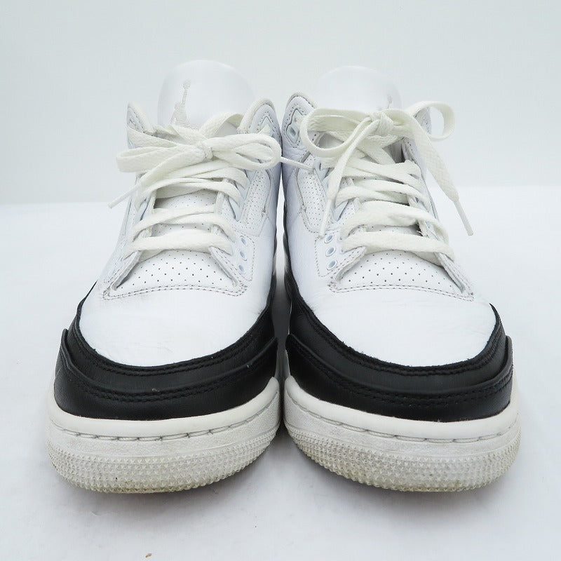 NIKE | ナイキ Fragment×Air Jordan 3 スニーカー DA3595-100 エアジョーダン ホワイト 26.5cm【瀬戸大橋店】