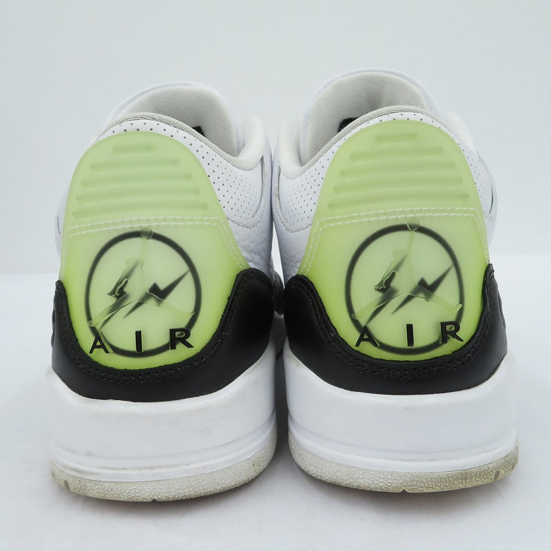 NIKE | ナイキ Fragment×Air Jordan 3 スニーカー DA3595-100 エアジョーダン ホワイト 26.5cm【瀬戸大橋店】