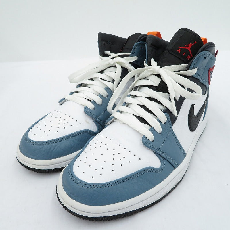 NIKE | ナイキ FACETASM×Air Jordan 1 Mid スニーカー CU2802-100 エアジョーダン ネイビー 27cm【瀬戸大橋店】
