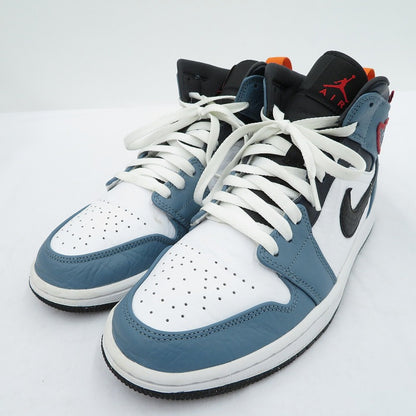 NIKE | ナイキ FACETASM×Air Jordan 1 Mid スニーカー CU2802-100 エアジョーダン ネイビー 27cm【瀬戸大橋店】