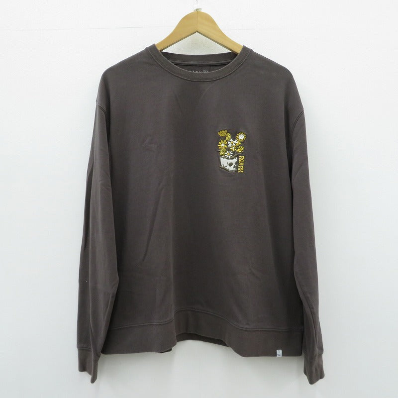 ROARK REVIVAL | ロアークリバイバル 'SEEK&EXPLORE' 9.3oz H/W L/S TEE 長袖Ｔシャツ RLTJHW1051 グレー サイズ：XL【瀬戸大橋店】