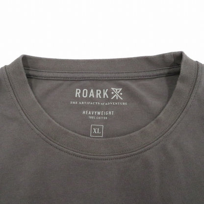 ROARK REVIVAL | ロアークリバイバル 'SEEK&EXPLORE' 9.3oz H/W L/S TEE 長袖Ｔシャツ RLTJHW1051 グレー サイズ：XL【瀬戸大橋店】