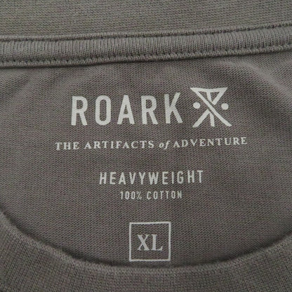 ROARK REVIVAL | ロアークリバイバル 'SEEK&EXPLORE' 9.3oz H/W L/S TEE 長袖Ｔシャツ RLTJHW1051 グレー サイズ：XL【瀬戸大橋店】