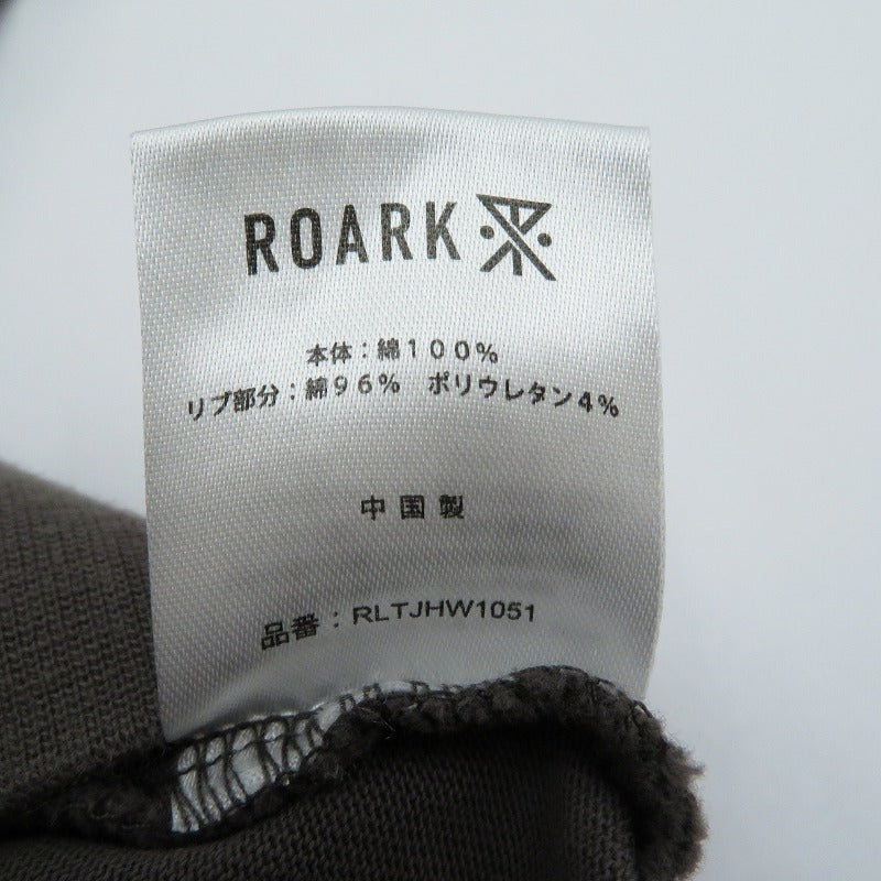 ROARK REVIVAL | ロアークリバイバル 'SEEK&EXPLORE' 9.3oz H/W L/S TEE 長袖Ｔシャツ RLTJHW1051 グレー サイズ：XL【瀬戸大橋店】