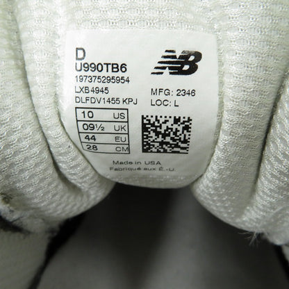 NEW BALANCE | ニューバランス スニーカー U990TB6 グリーン 28cm【瀬戸大橋店】