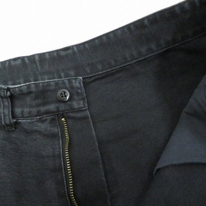 marka | マーカ オーガニックコットンダック / ダブルニーパンツ デニムパンツ M25C01PT01C ブラック サイズ：1【瀬戸大橋店】