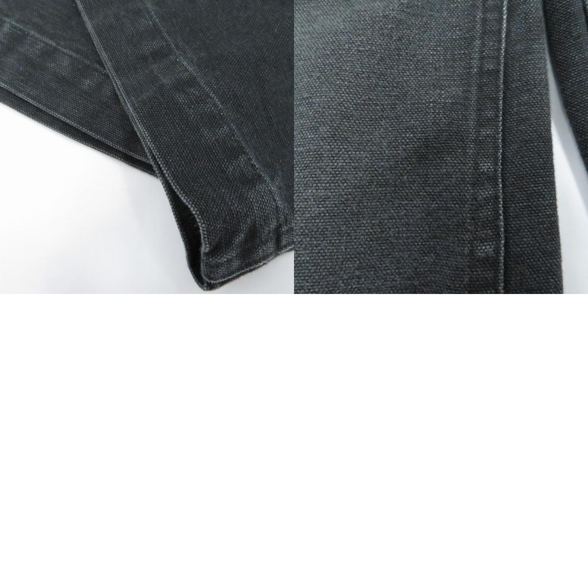 marka | マーカ オーガニックコットンダック / ダブルニーパンツ デニムパンツ M25C01PT01C ブラック サイズ：1【瀬戸大橋店】