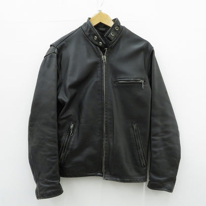 schott | ショット 641シングルライダース レザー 2324 ブラック サイズ：36【瀬戸大橋店】