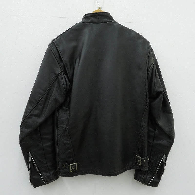 schott | ショット 641シングルライダース レザー 2324 ブラック サイズ：36【瀬戸大橋店】
