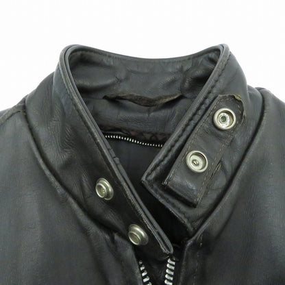 schott | ショット 641シングルライダース レザー 2324 ブラック サイズ：36【瀬戸大橋店】
