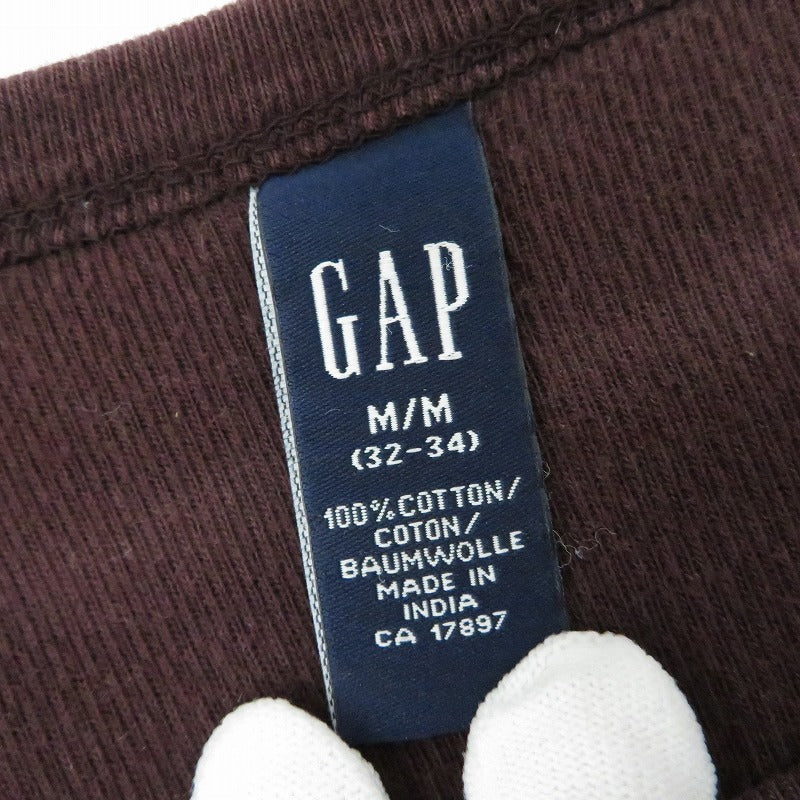 GAP | ギャップ 長袖Ｔシャツ ボルドー/バーガンディー サイズ：M【瀬戸大橋店】