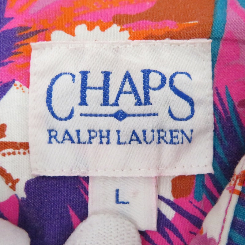 CHAPS RALPHLAUREN | チャプスラルフローレン その他トップス アロハ ピンク サイズ：L【瀬戸大橋店】