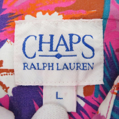 CHAPS RALPHLAUREN | チャプスラルフローレン その他トップス アロハ ピンク サイズ：L【瀬戸大橋店】