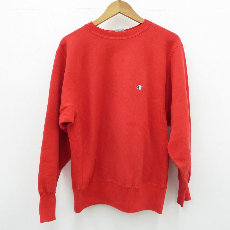 Champion | チャンピオン REVERSE WEAVE スウェット レッド サイズ：L【瀬戸大橋店】