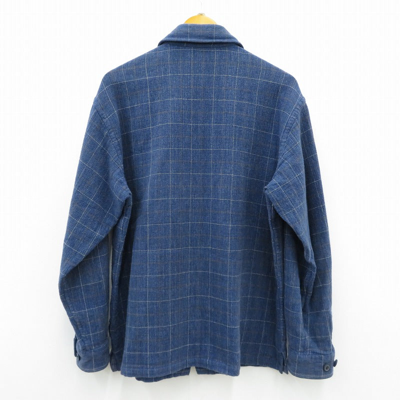 CHAPS RALPHLAUREN | チャプスラルフローレン チェック柄ジップジャケット その他アウター 1530-4268 ネイビー サイズ：L【瀬戸大橋店】