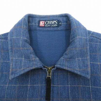 CHAPS RALPHLAUREN | チャプスラルフローレン チェック柄ジップジャケット その他アウター 1530-4268 ネイビー サイズ：L【瀬戸大橋店】