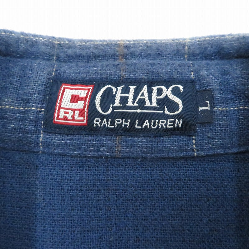 CHAPS RALPHLAUREN | チャプスラルフローレン チェック柄ジップジャケット その他アウター 1530-4268 ネイビー サイズ：L【瀬戸大橋店】