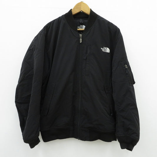 THE NORTH FACE | ザ・ノースフェイス Insulation Bomber Jacket ミリタリーコート NY82334 ボンバージャケット ブラック サイズ：L【瀬戸大橋店】