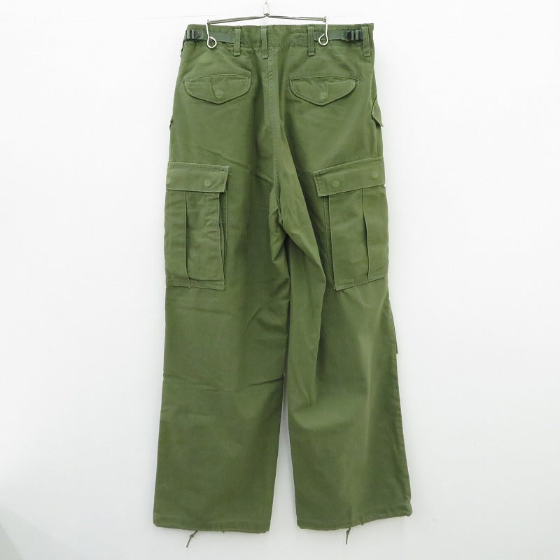 MILITARY衣料 | ミリタリーイリョウ M-65 パンツ 8415-782-2951 カーキ サイズ：27【瀬戸大橋店】
