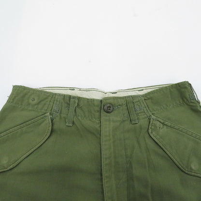 MILITARY衣料 | ミリタリーイリョウ M-65 パンツ 8415-782-2951 カーキ サイズ：27【瀬戸大橋店】